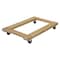 Vestil Tan Hardwood Dolly-Open Deck 900 lb Capacity Non-Marking 24 x 36 HDOF-2436-9-NM - alternate 2